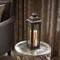 Smart Solar Smart Living 16 in. Glass/Metal Siena LED Candle Lantern Bronze 84036-LC - alternate 4